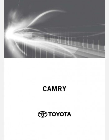 toyota camry 2018-2019 navigation manual